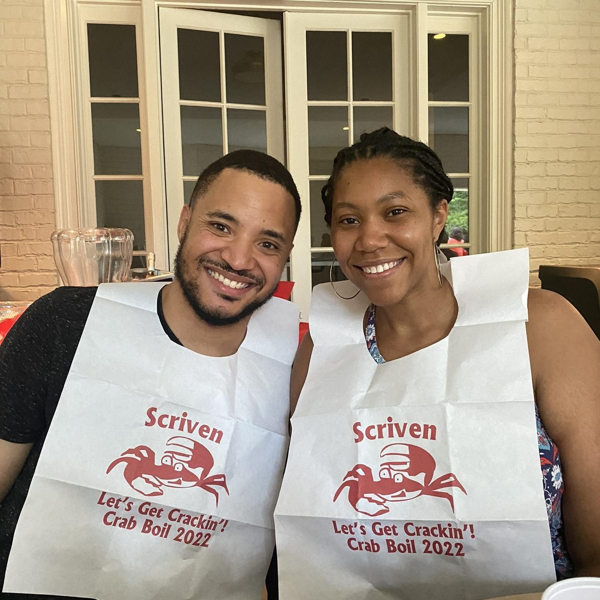 Sarah and Charles - crab boil
