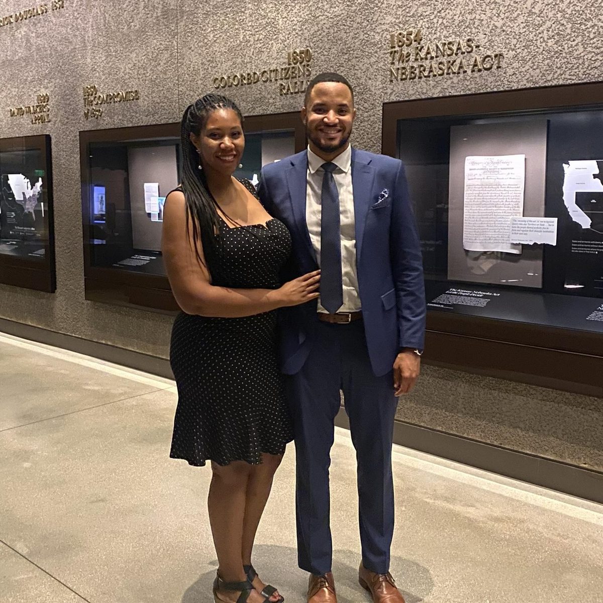 Sarah and Charles - museum