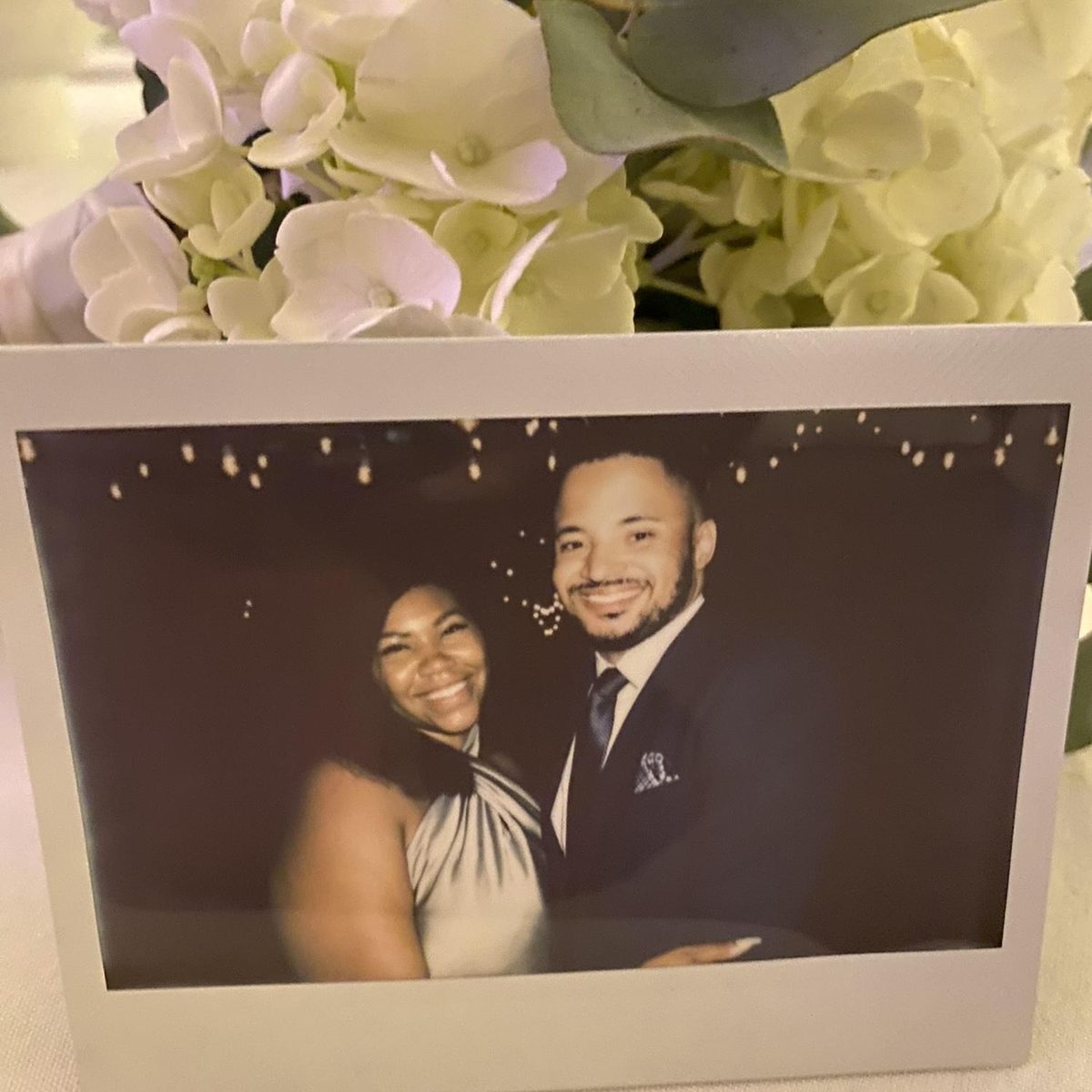 Sarah and Charles - polaroid